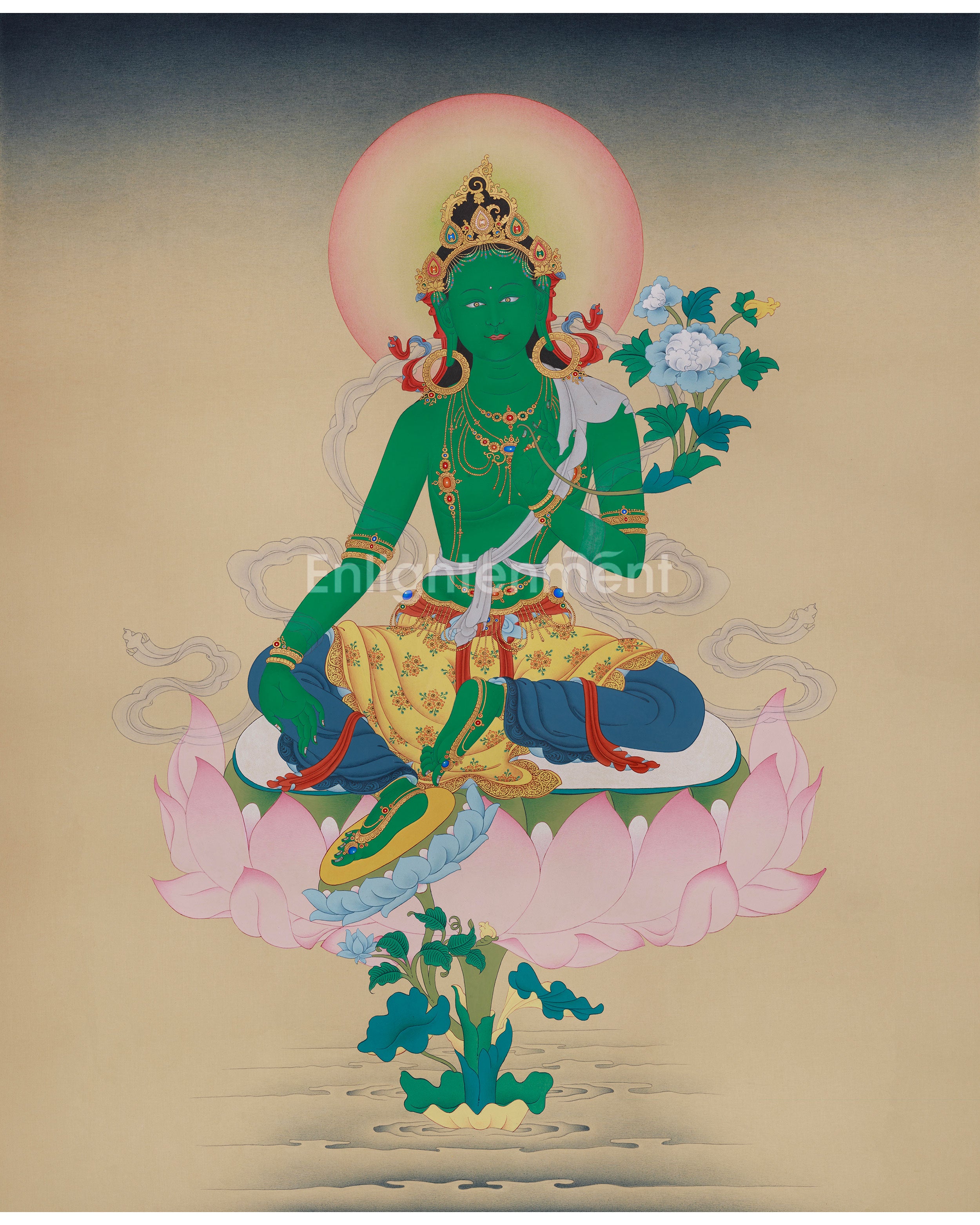 Sacred Art of Green Tara