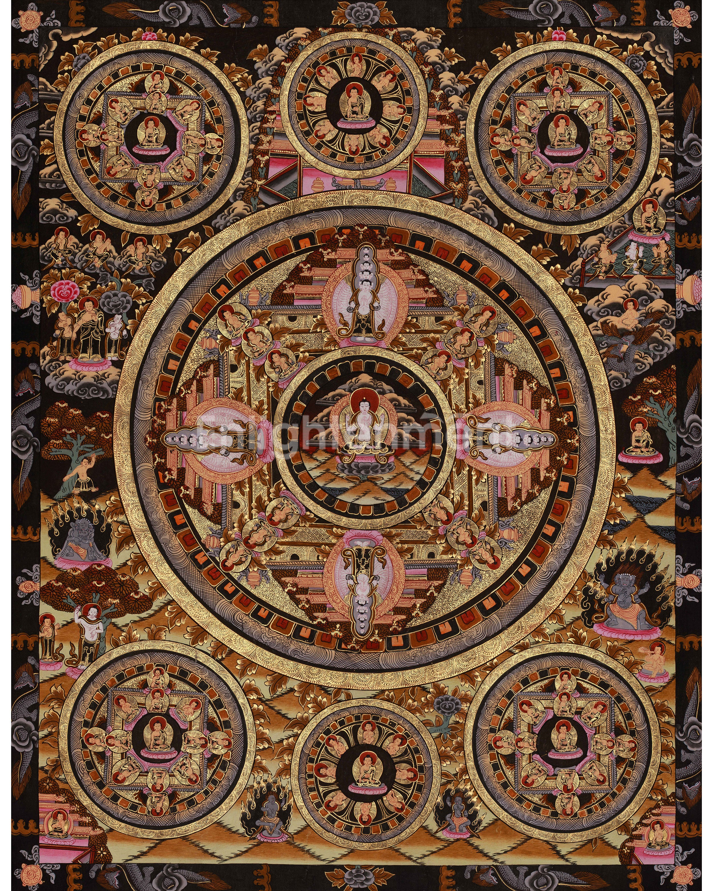 Sacred Chenrezig Mandala
