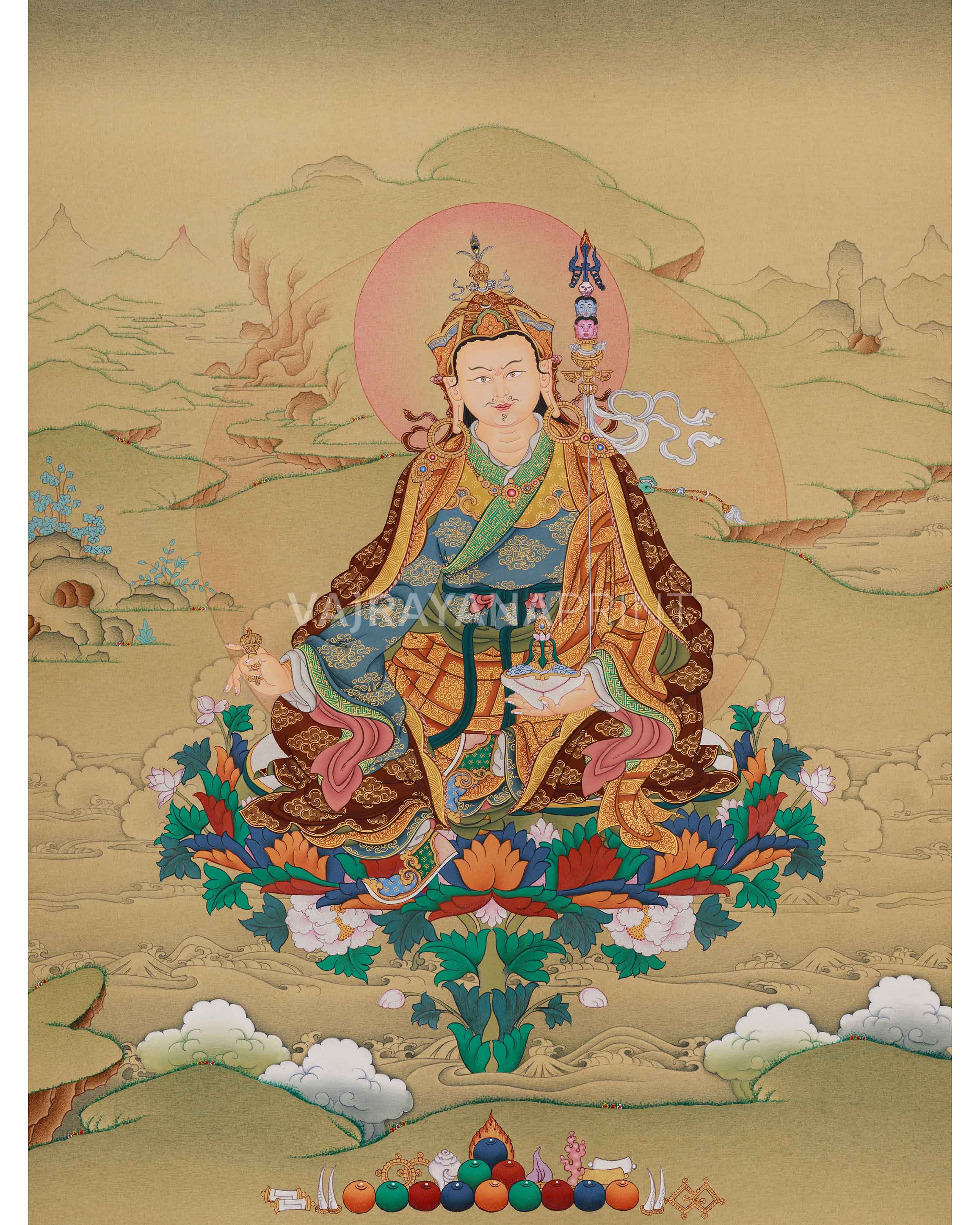 Sacred Guru Rinpoche Print