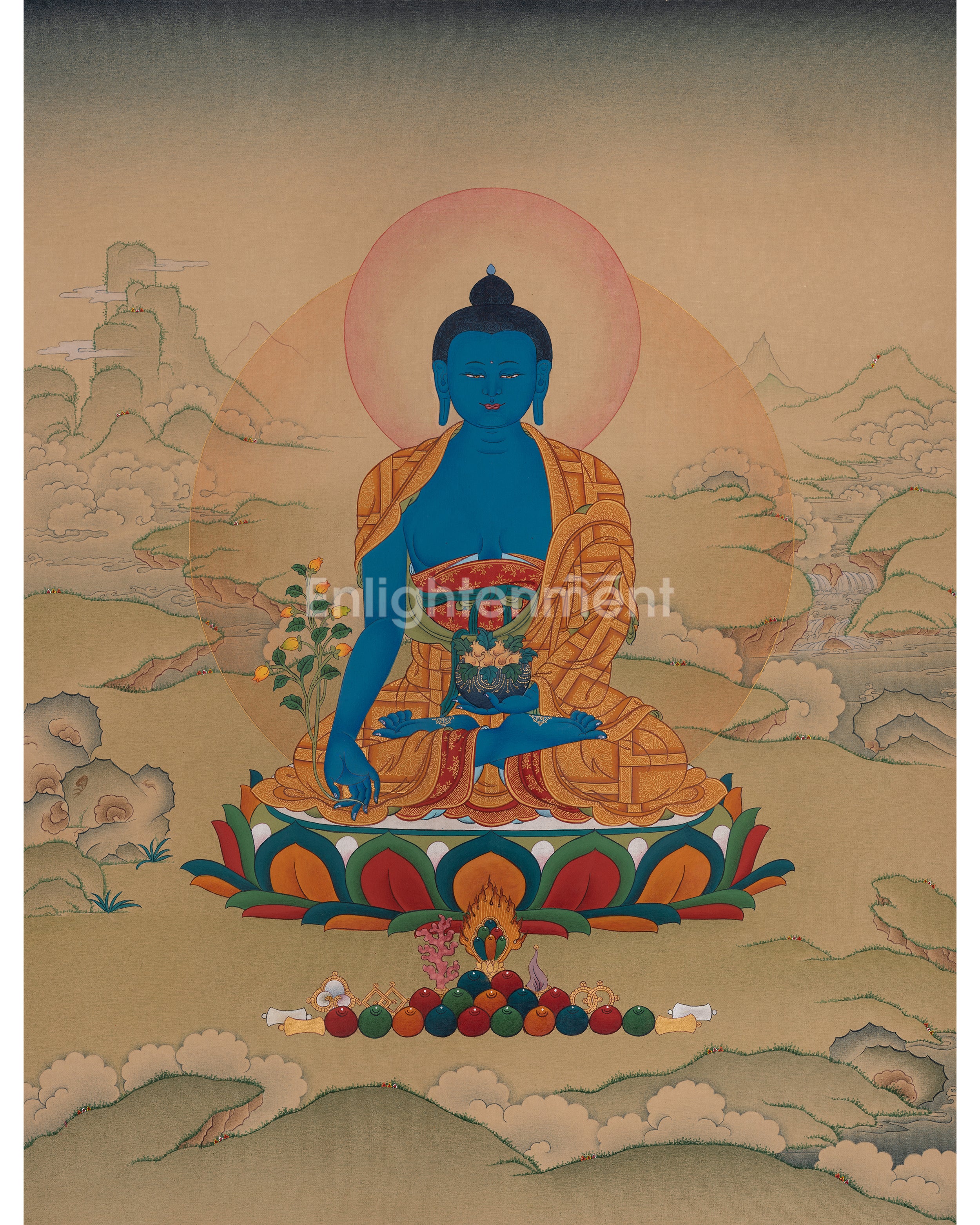 Sacred Medicine Buddha Art