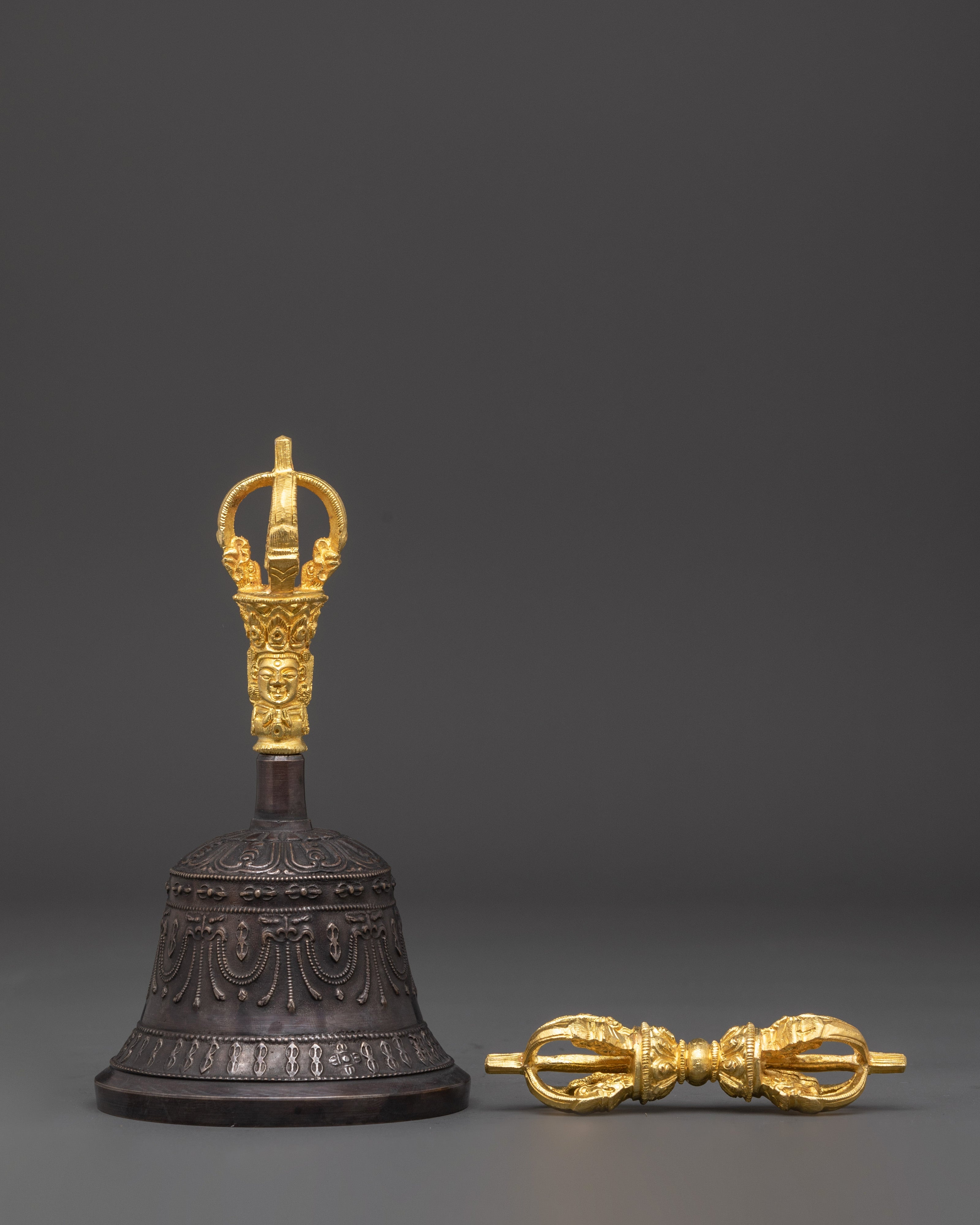 Sacred Meditation Bell and Vajra Set