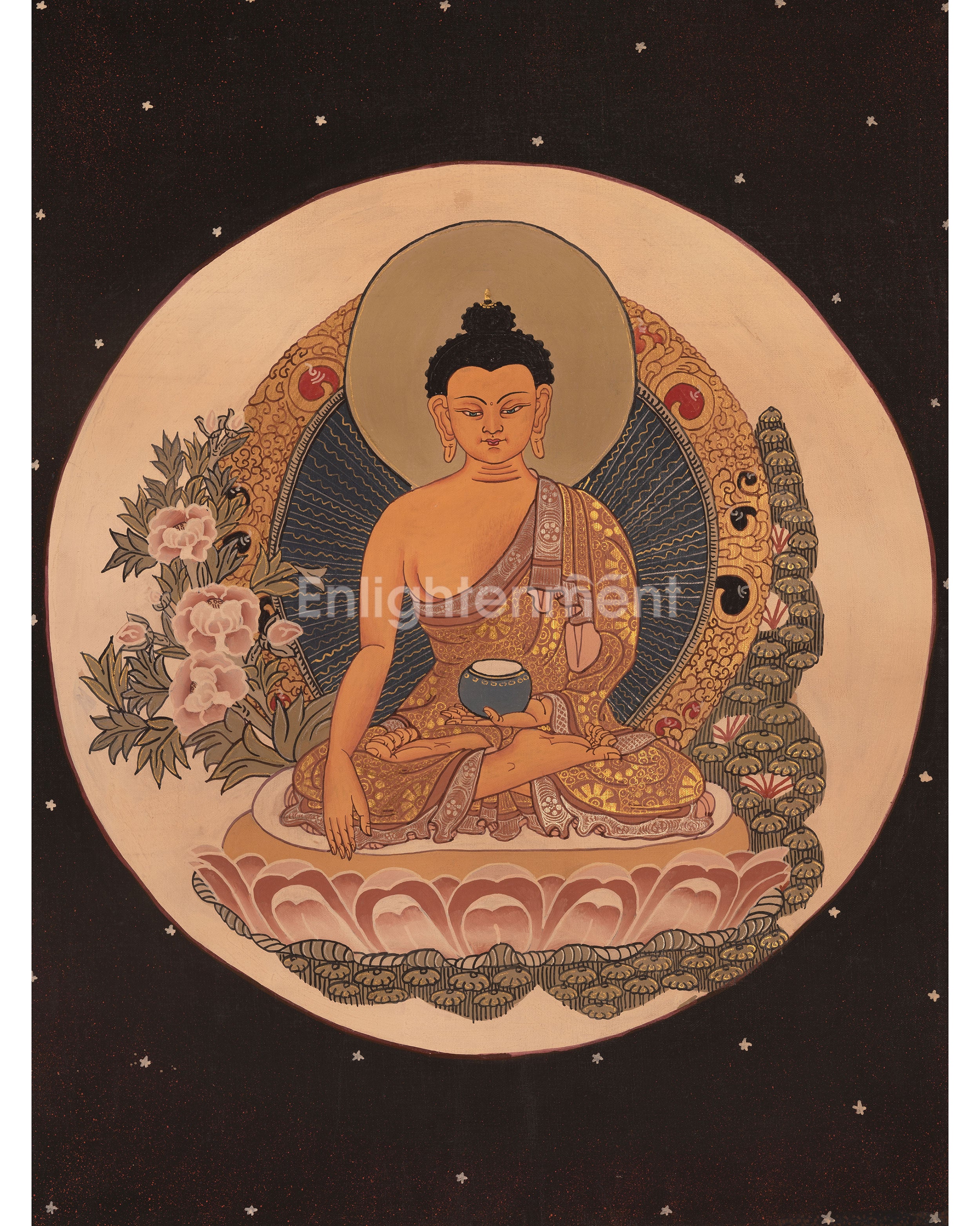 Shakyamuni Buddha Thangka