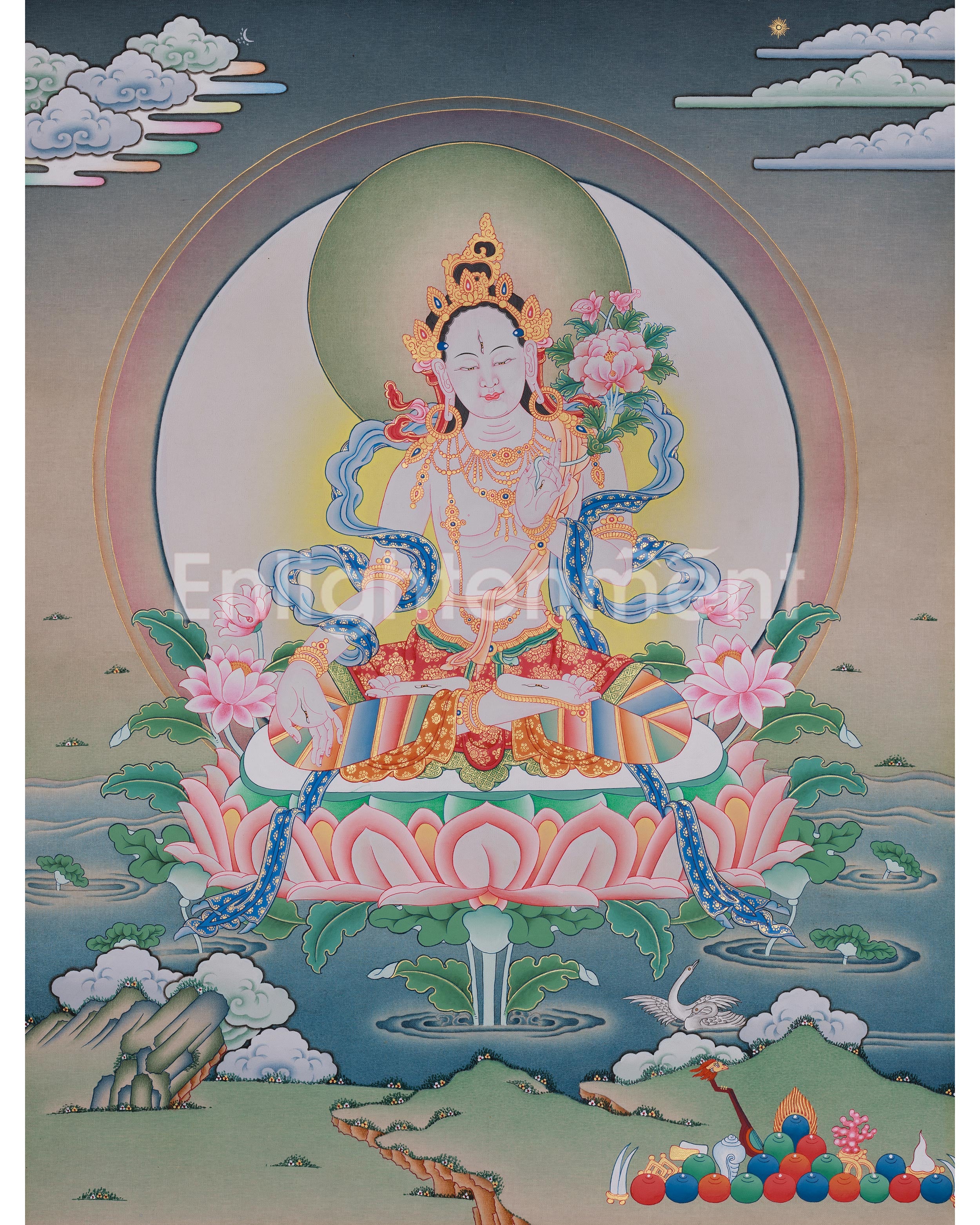 Sacred White Tara Artwork 