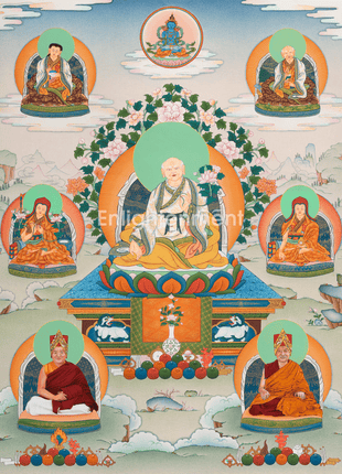Sakya Master Thangka Art 