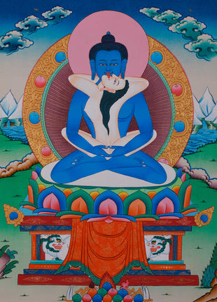 Samantabhadra Yab Yum Thangka