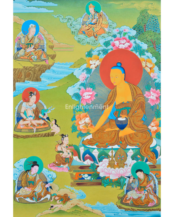 Shakya Senge Buddhist Thangka Painting