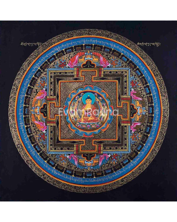 Shakyamuni Buddha Mandala Thangka