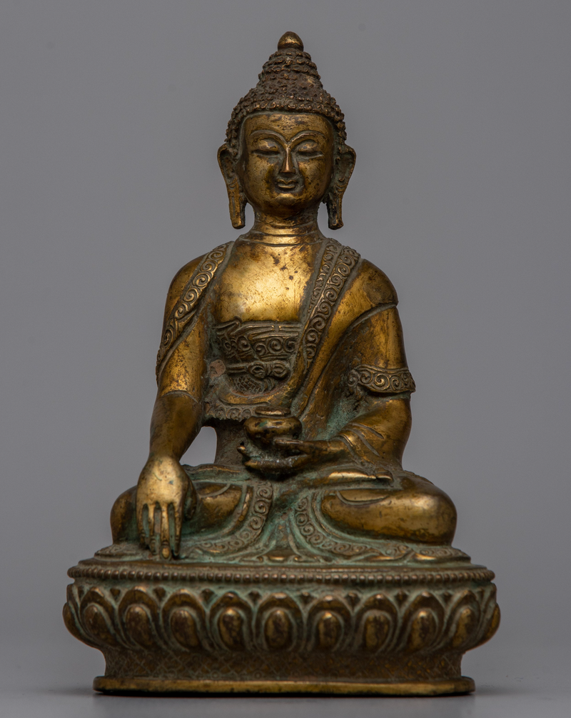 Shakyamuni Copper Statue of Buddha