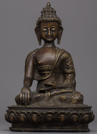 Buddha Gautama Shakyamuni Sculpture | Handcrafted Sacred Statue for Spiritual Meditation Decor