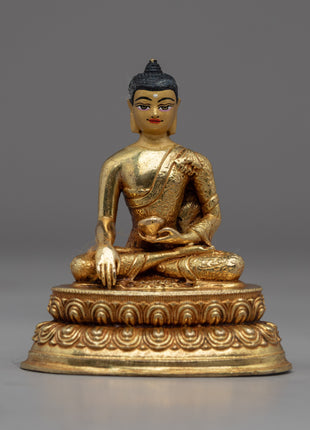 Discover the Compact Shakyamuni Buddha Statue