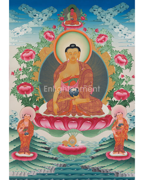 Shakyamuni Buddha with Disciples