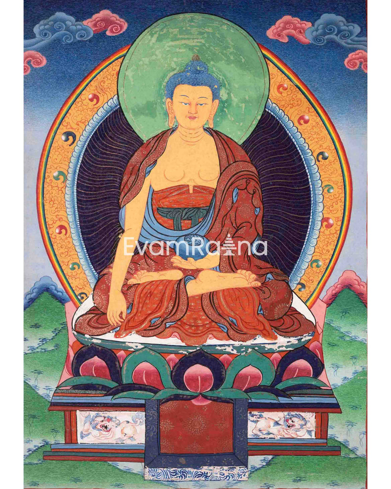 Shakyamuni Buddha Thangka