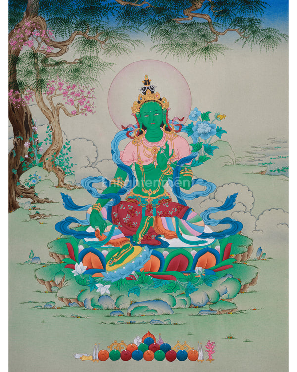 Shyama Tara Thangka