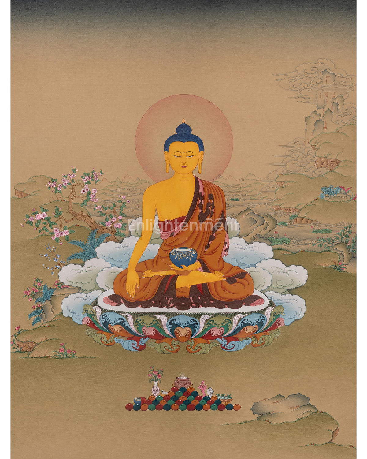 Siddhartha Gautama Thangka Art 