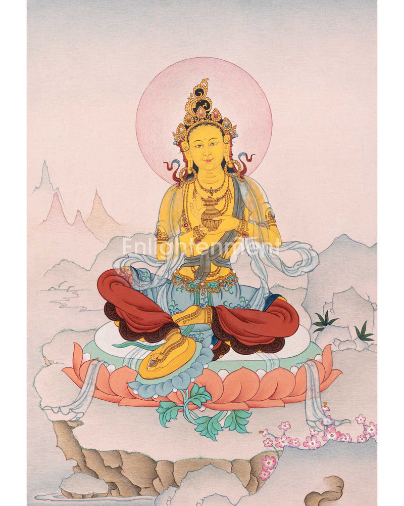Siddhi Sambhava Tara  | 21 Tara of Surya Gupta Thangka