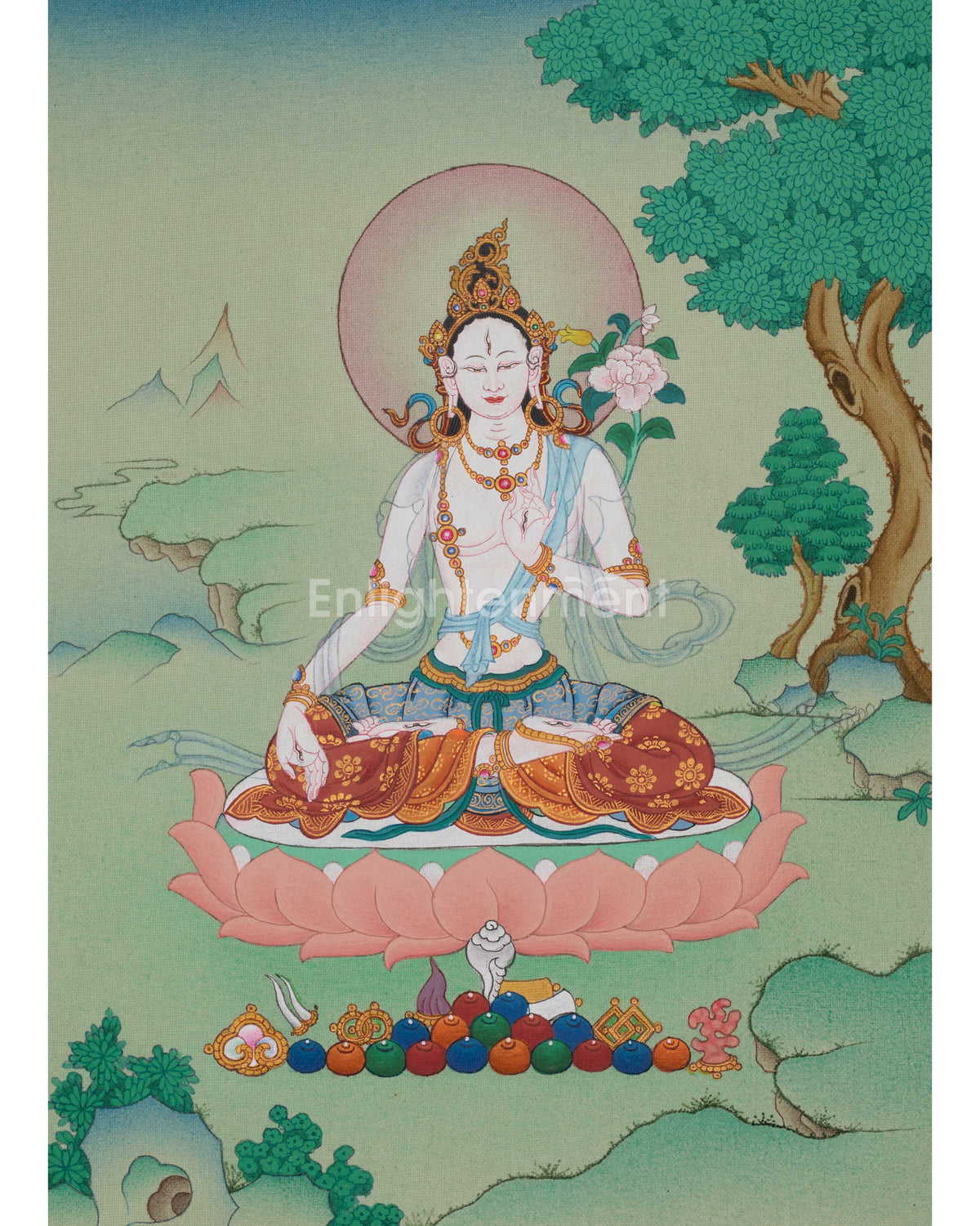 Sita Tara Healing Goddess Art