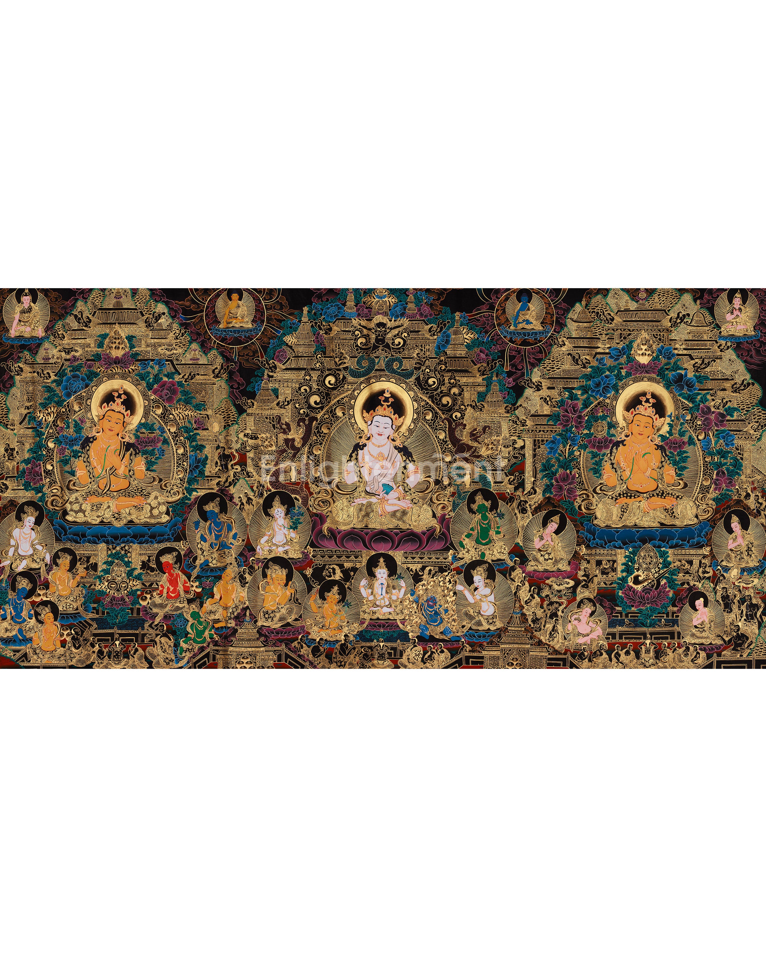 Spiritual Thangka of Vajrasattva 