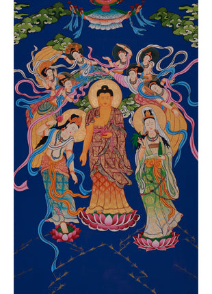Standing Buddha Thangka 