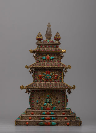 Stupa Temple Statue