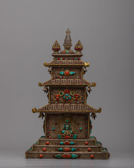 Stupa Temple Statue