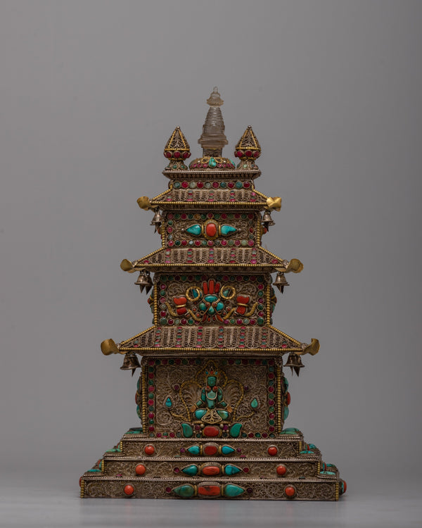 Stupa Temple Statue