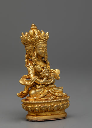 Machine Made Vairocana Buddha Statue | Machine Made Figurine For Decor