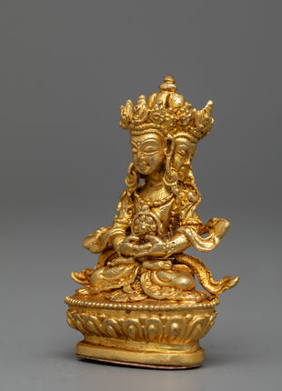 Machine Made Vairocana Buddha Statue | Machine Made Figurine For Decor