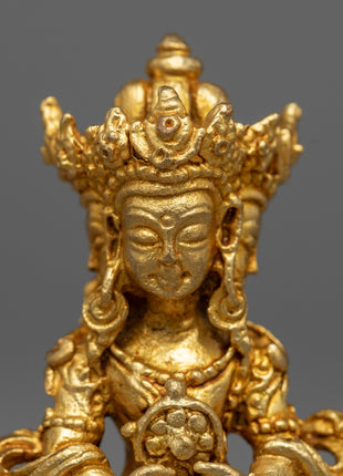 Machine Made Vairocana Buddha Statue | Machine Made Figurine For Decor