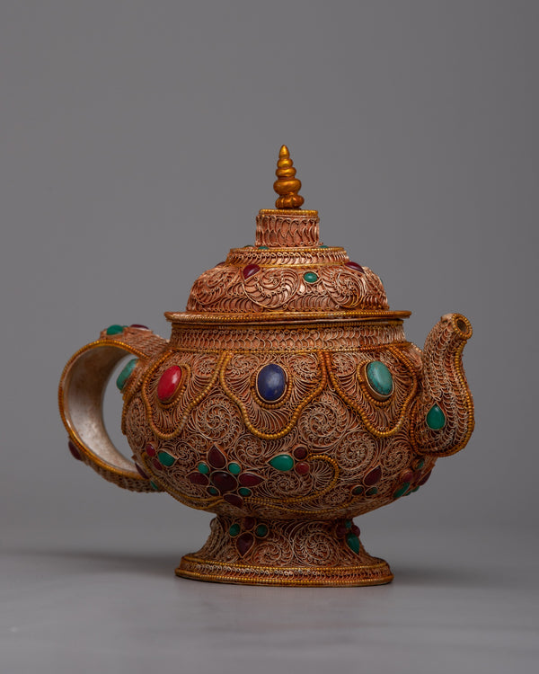 Tibetan Copper Teapot