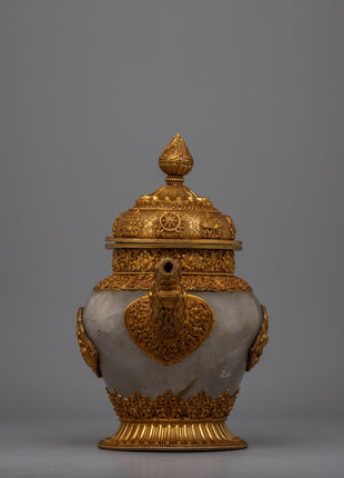 Tibetan Handmade Copper Tea Pot | Ideal for Tea Rituals, Home Decor, or Special Occasions