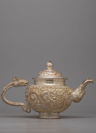 Solid Silver Tea Pot | Adorn Your Home Decor with Sophistication