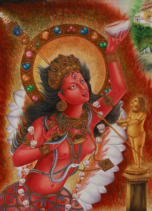 Thangka Of Vajrayogini 