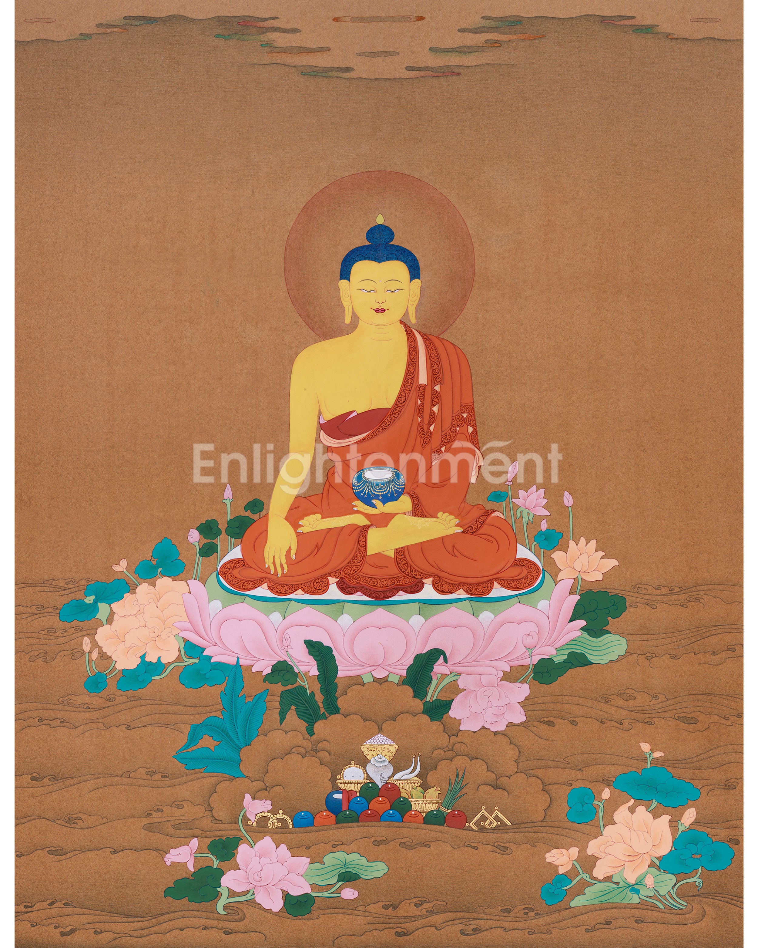 Thangka of Buddha Shakyamuni