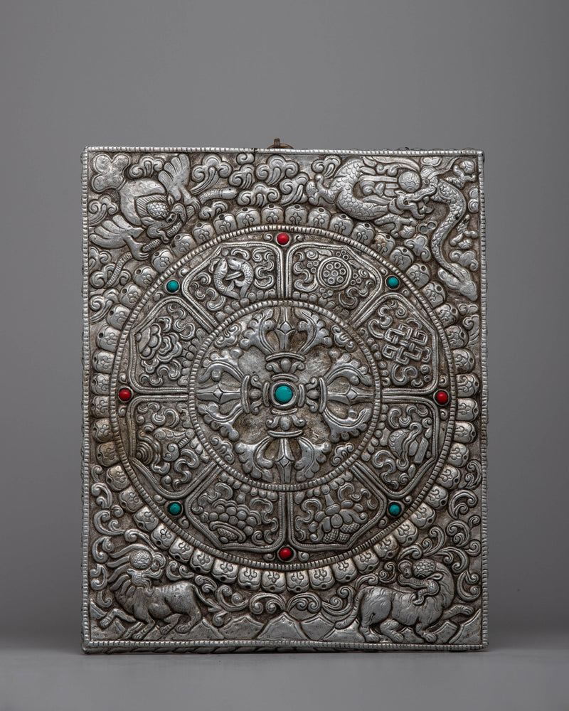 Bishwo Vajra Metal Thangka