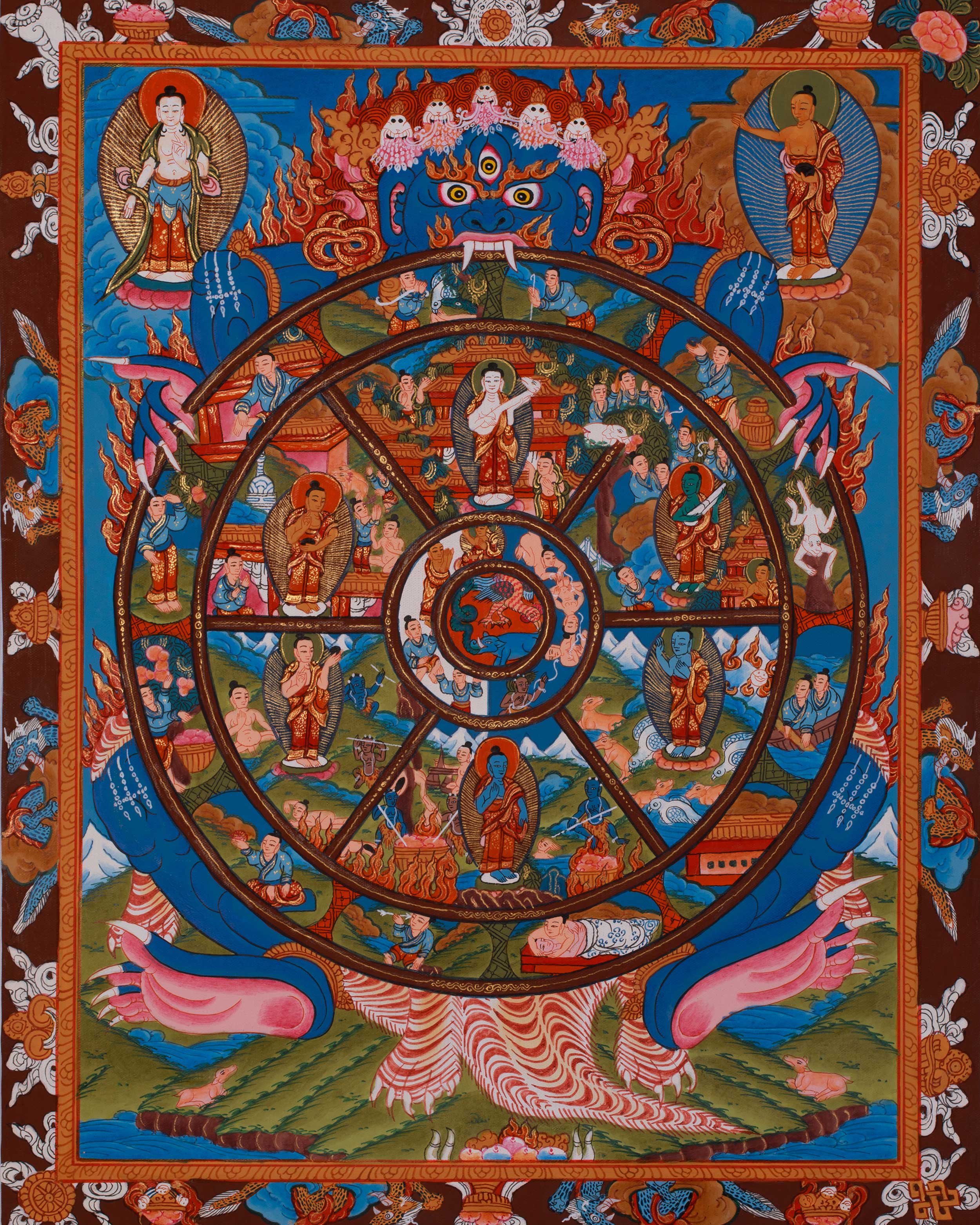 The Buddhist Wheel of Life