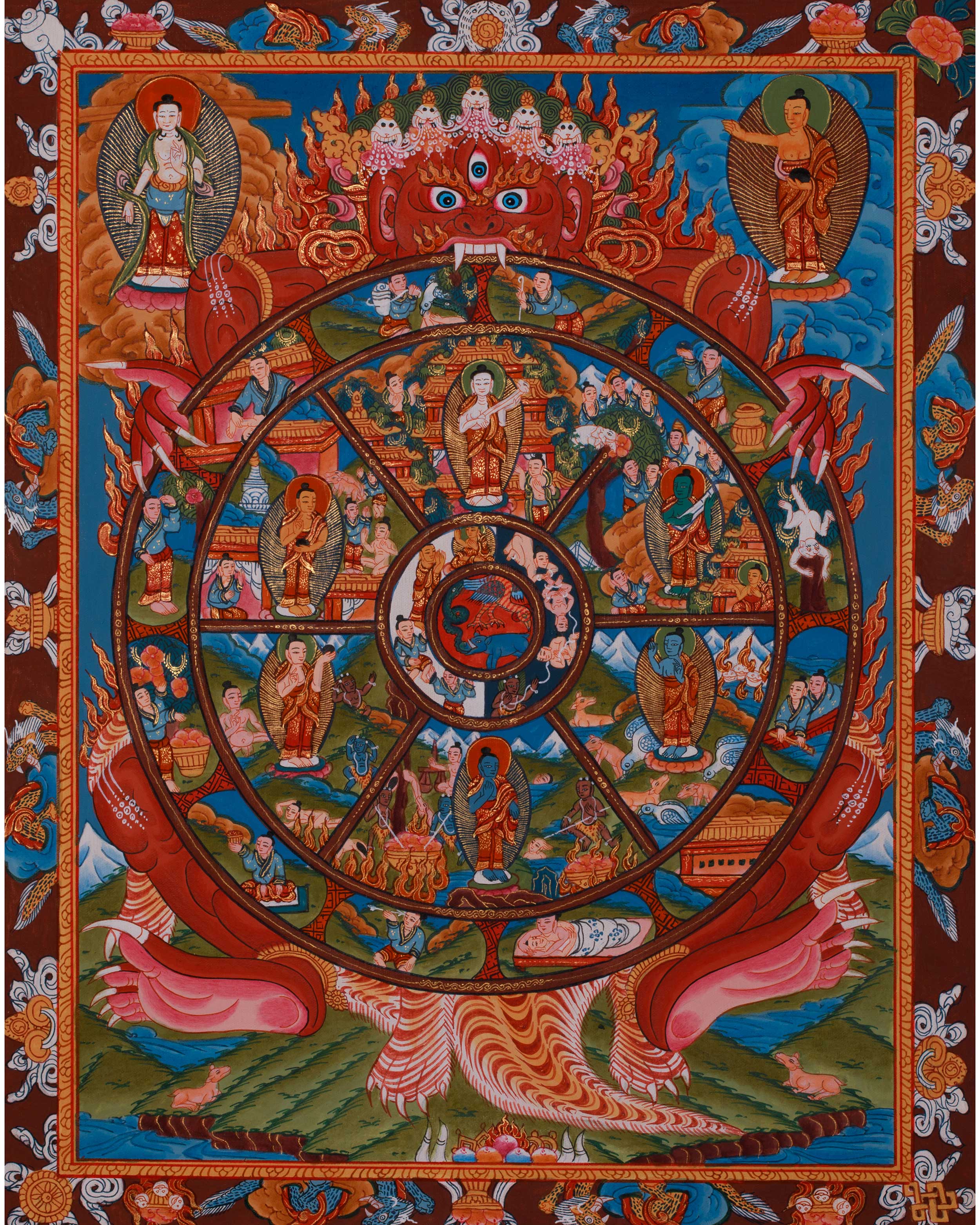 The Buddhist Wheel of Life
