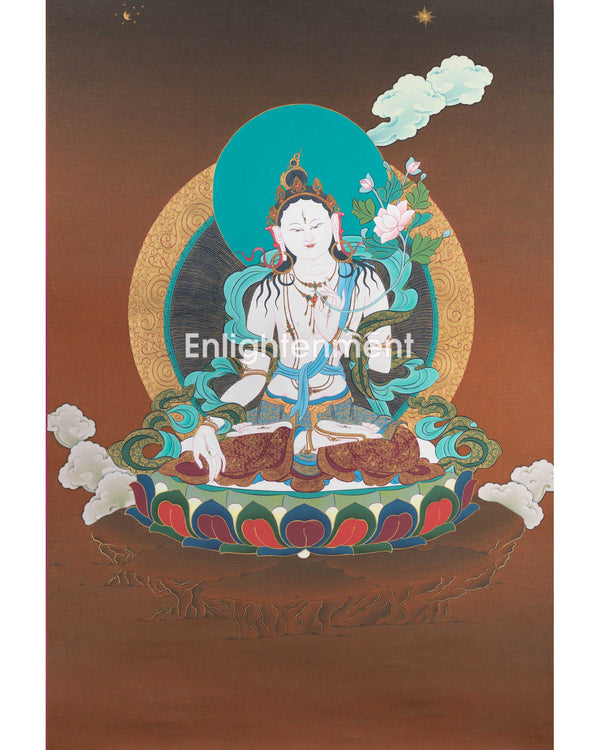 The White Tara Thangka