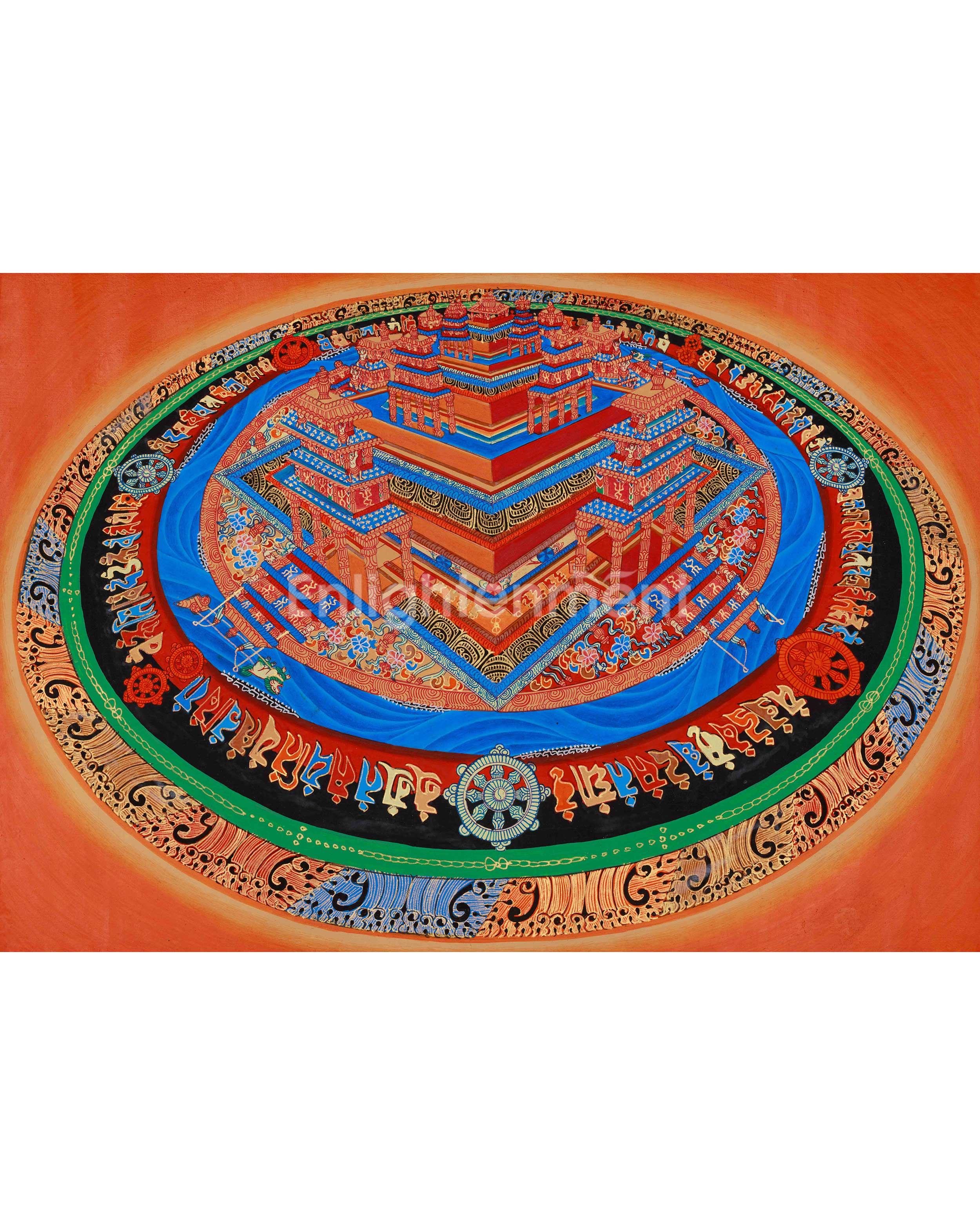 Three-Dimensional Kalachakra Mandala
