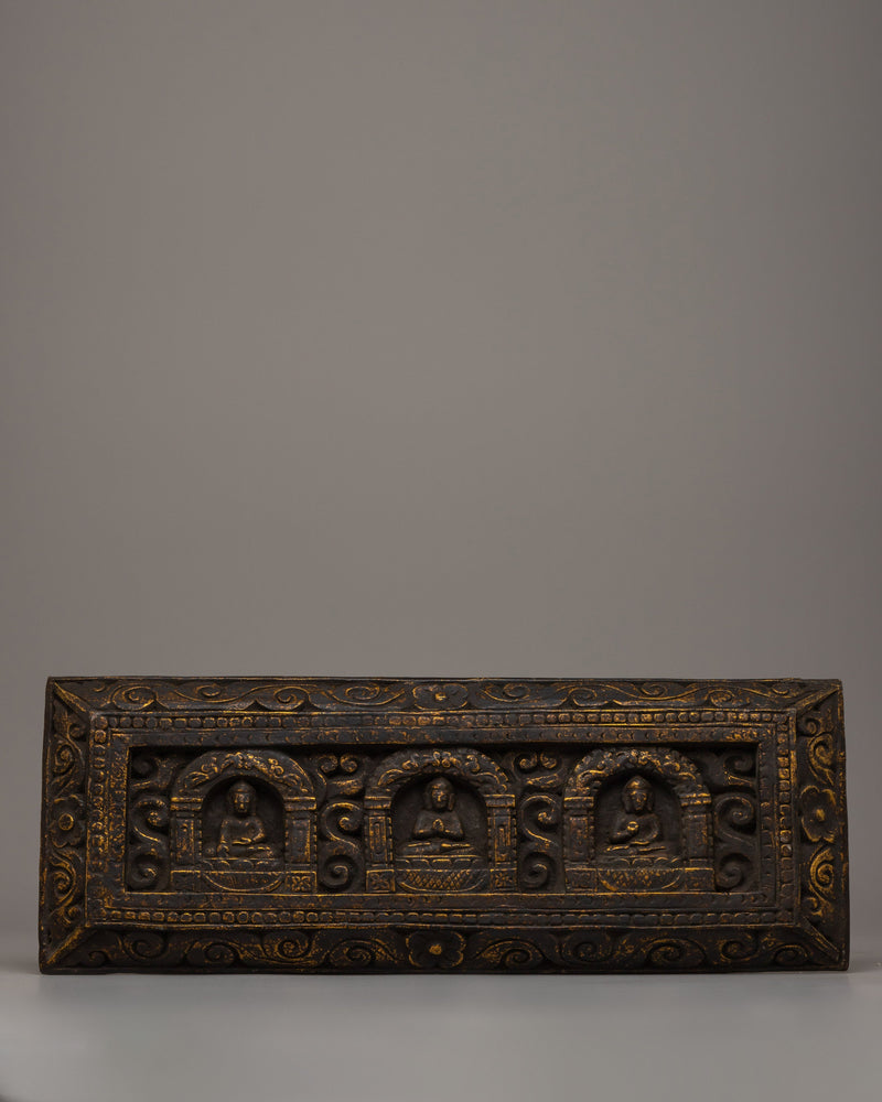 Tibetan Handmade Wooden Book Cover