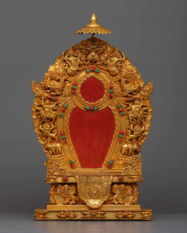 Copper Throne For Statue