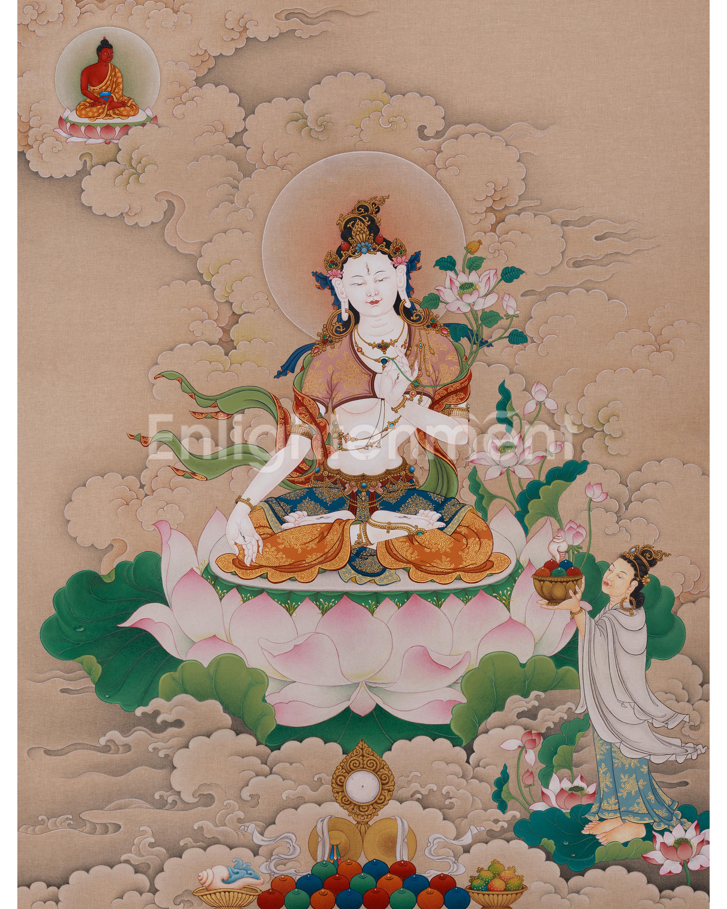Tibetan Art of White Tara 