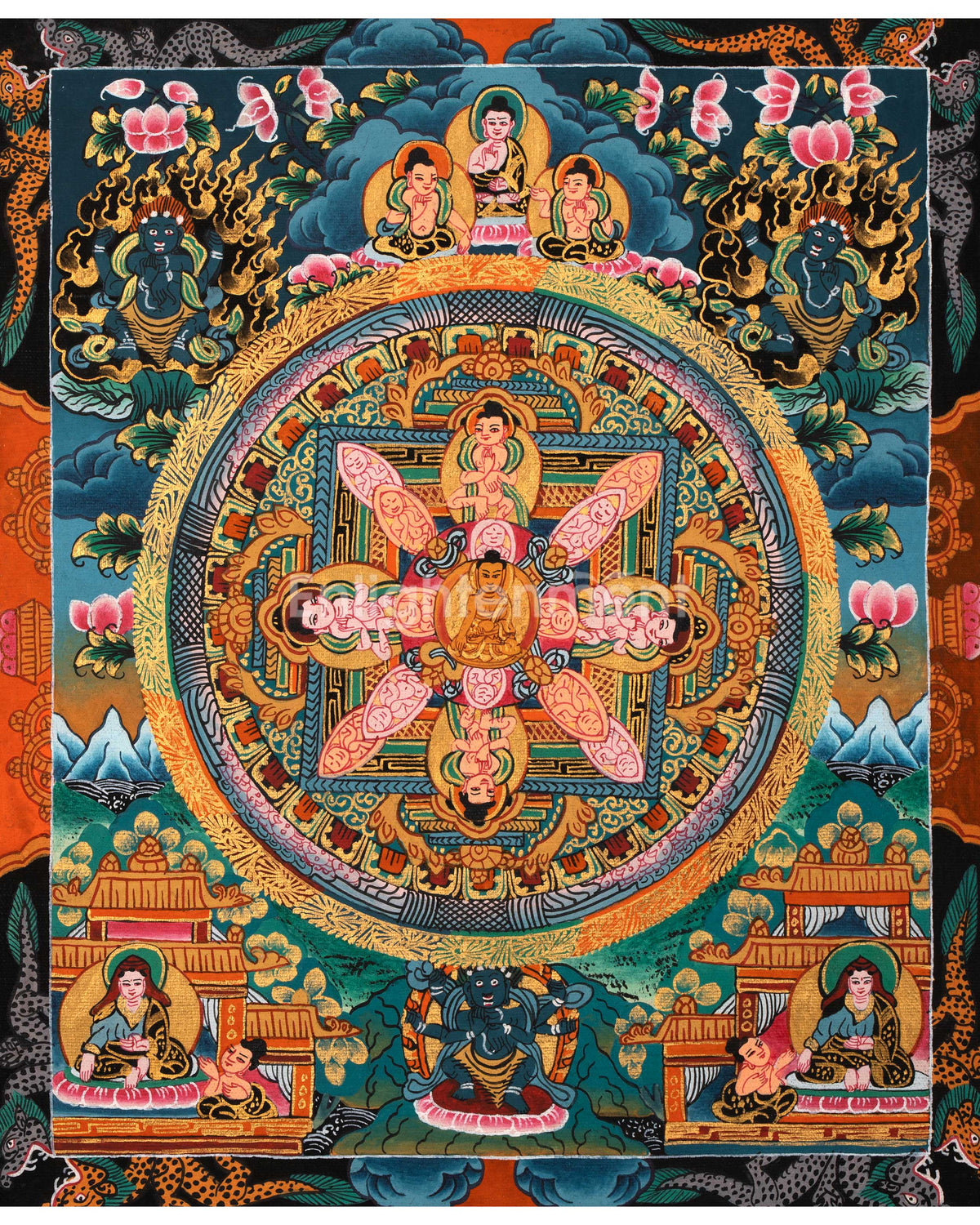 Tibetan Buddha Mandala