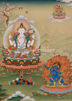 Tibetan Compassion Deity, Chenrezig