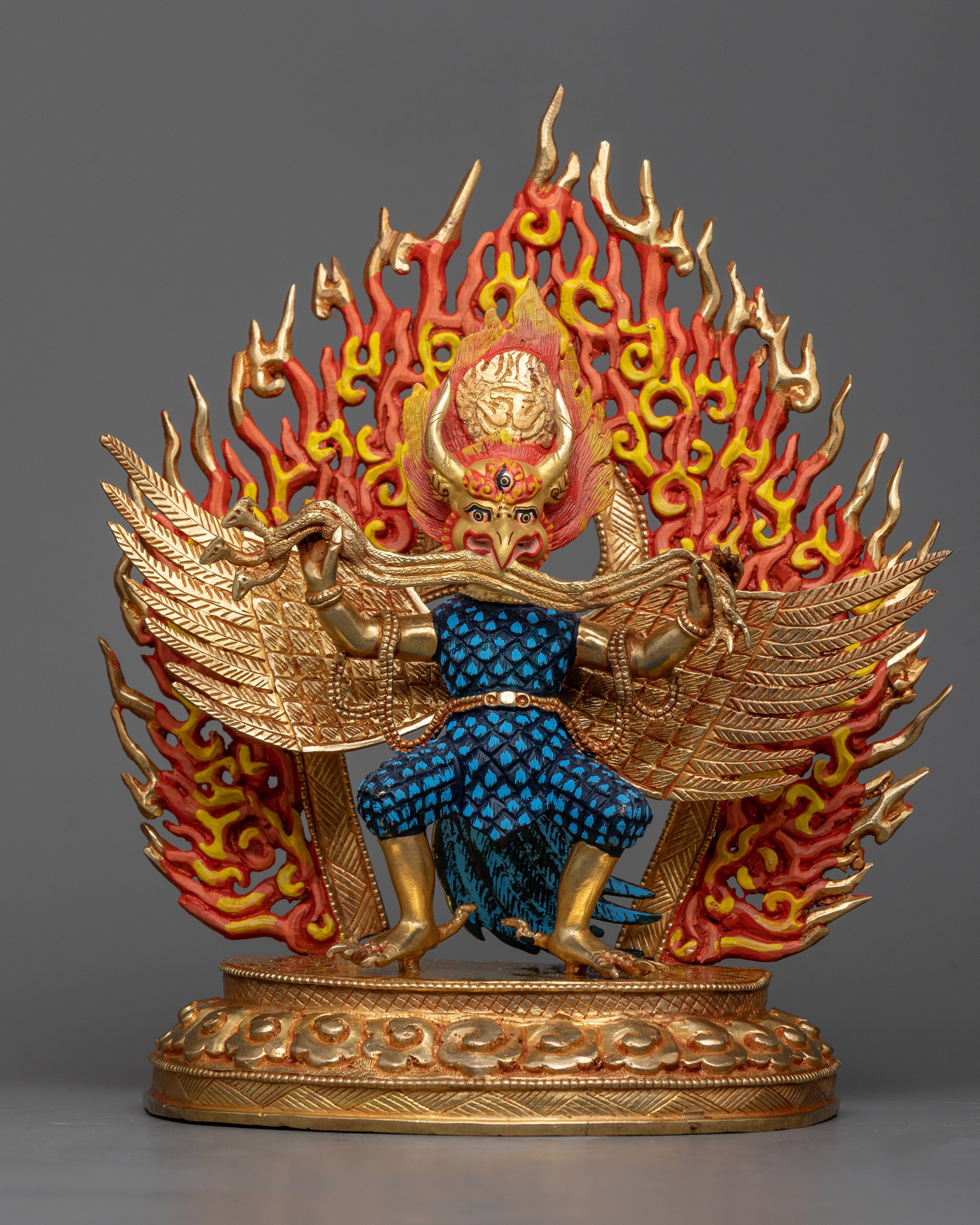 Tibetan Garuda Bird Statue