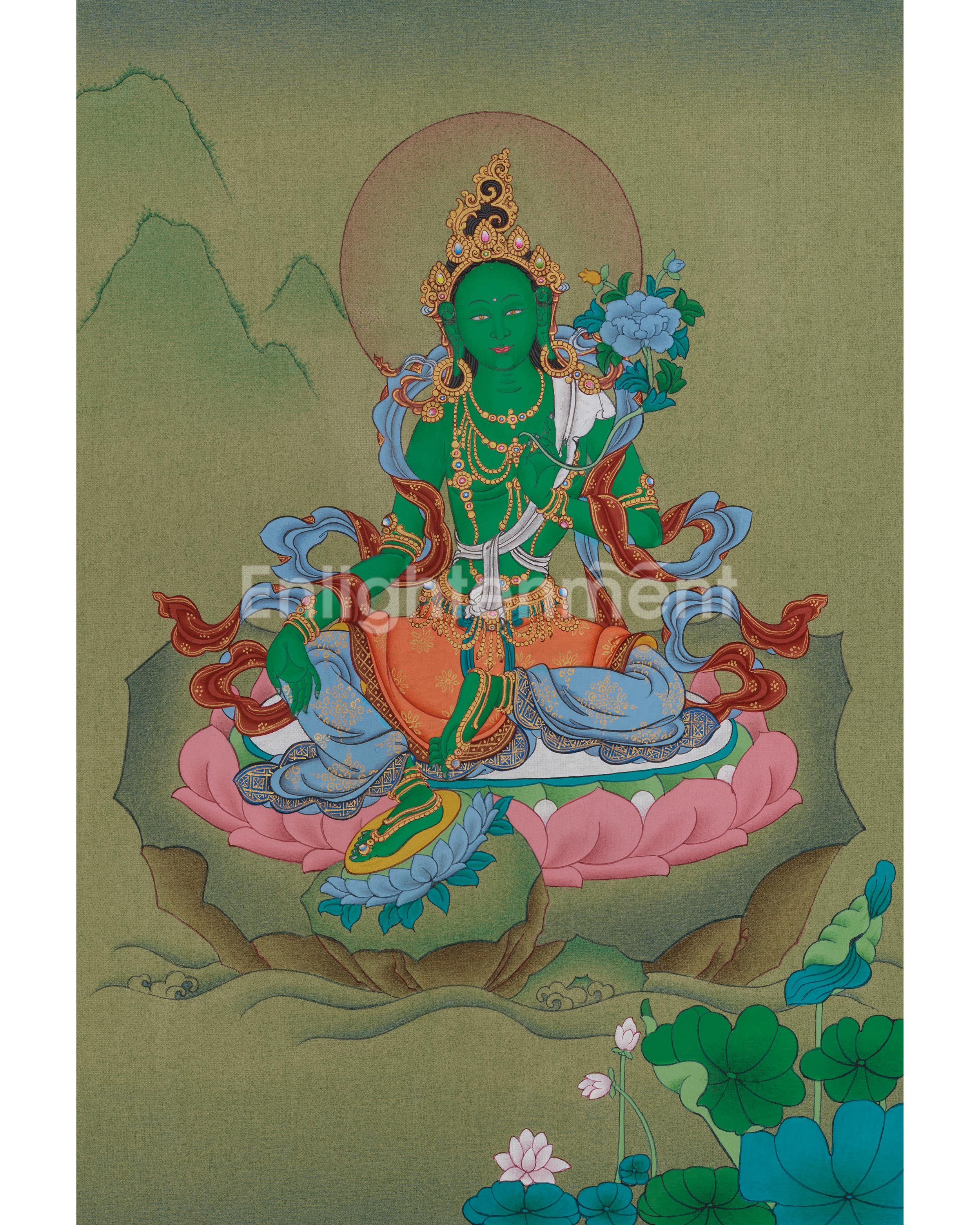 Tibetan Shyama Tara Artwork