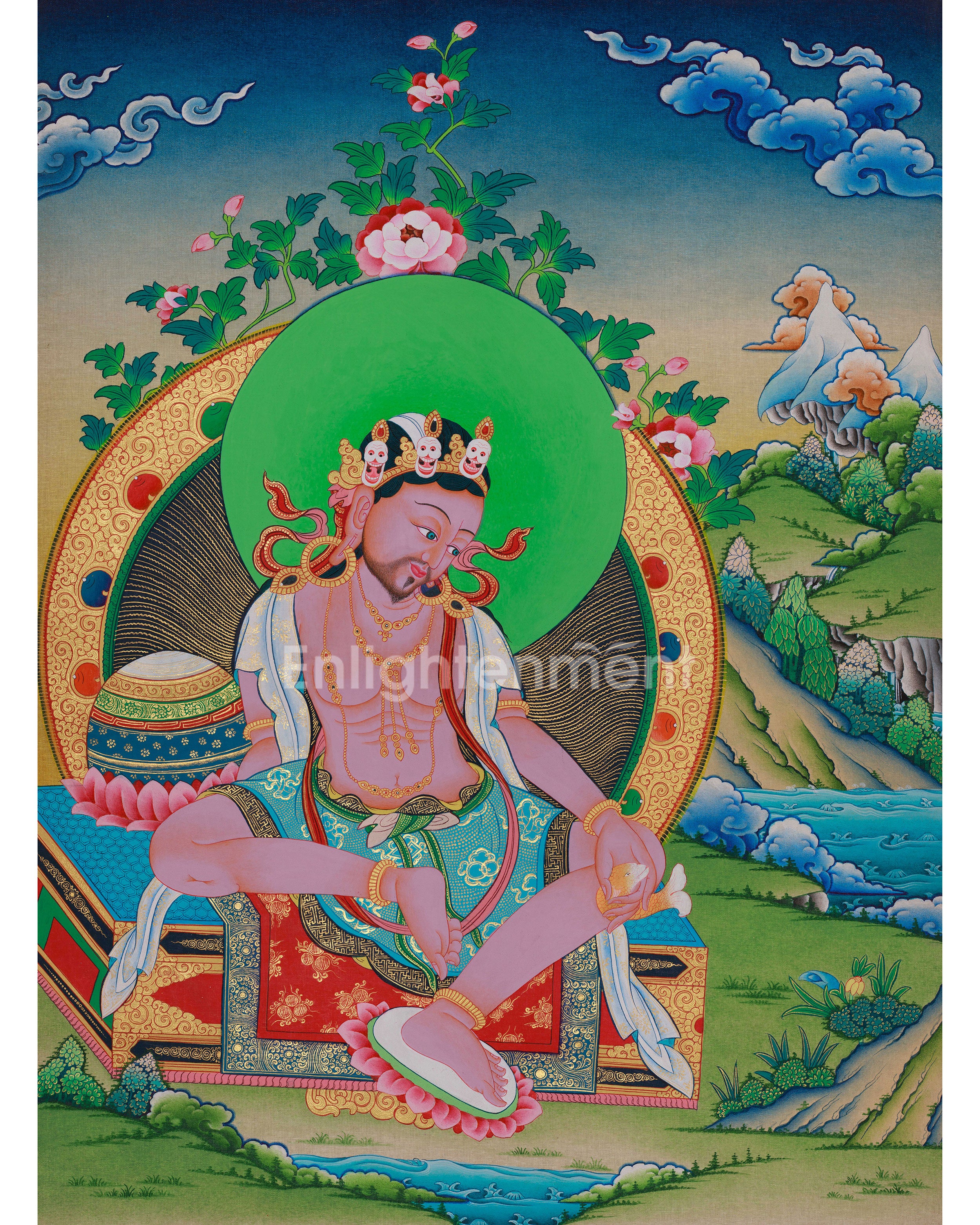 Tilopa Mahasiddha Thangka