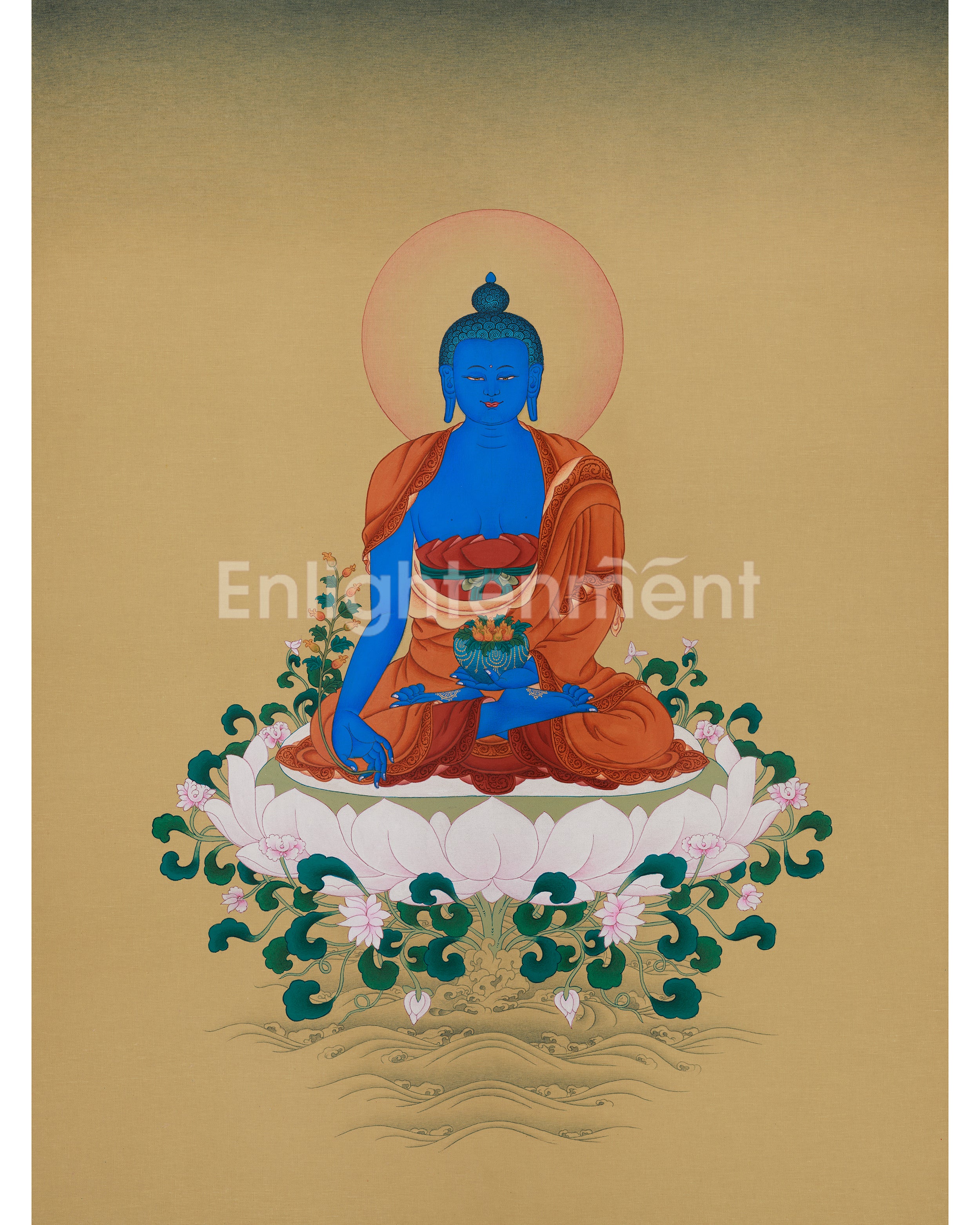 Traditional Bhaisajyaguru Artwork