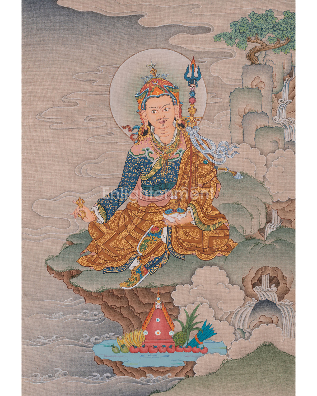 Traditional Guru Rinpoche Art