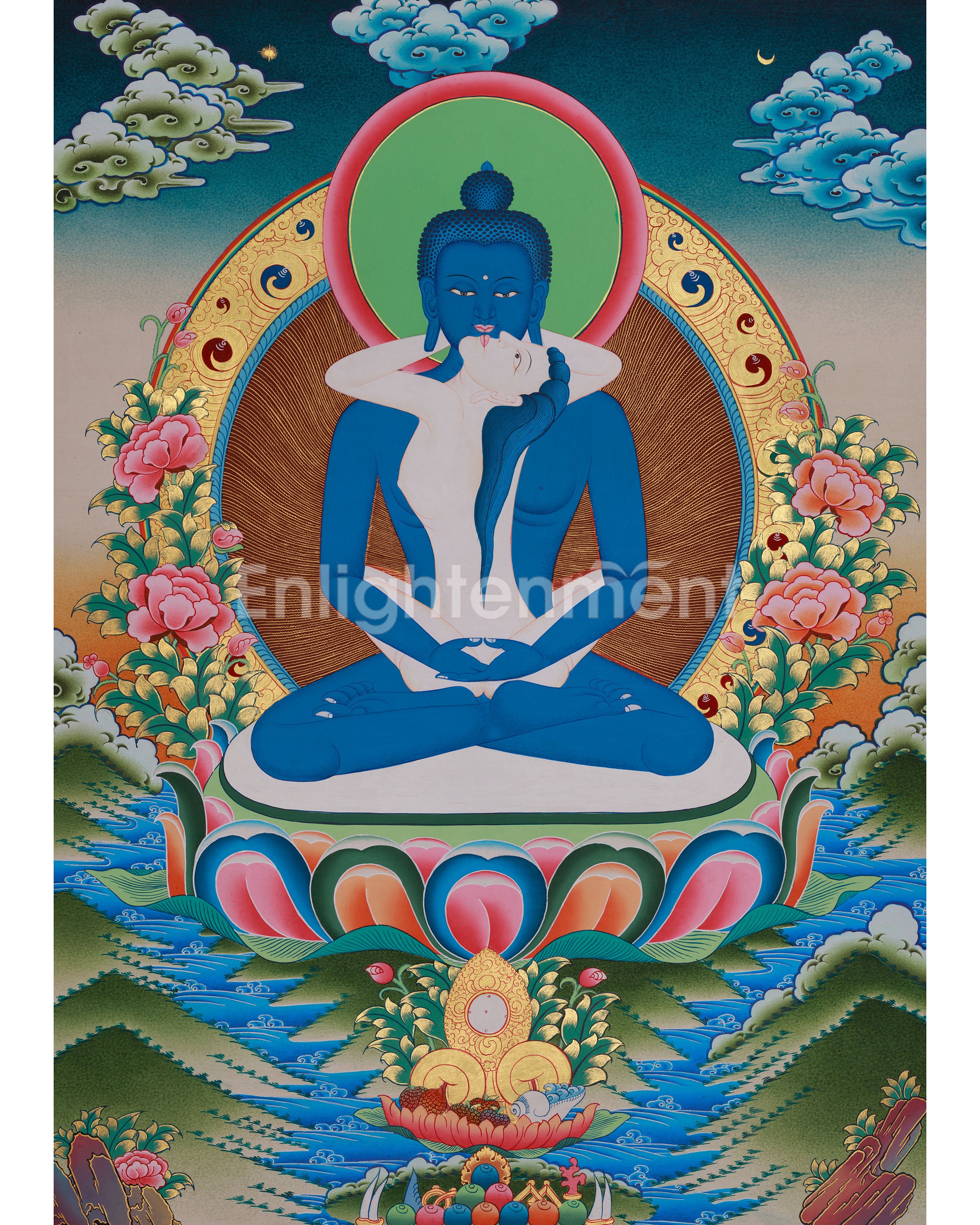 Traditional Samantabhadra Thangka