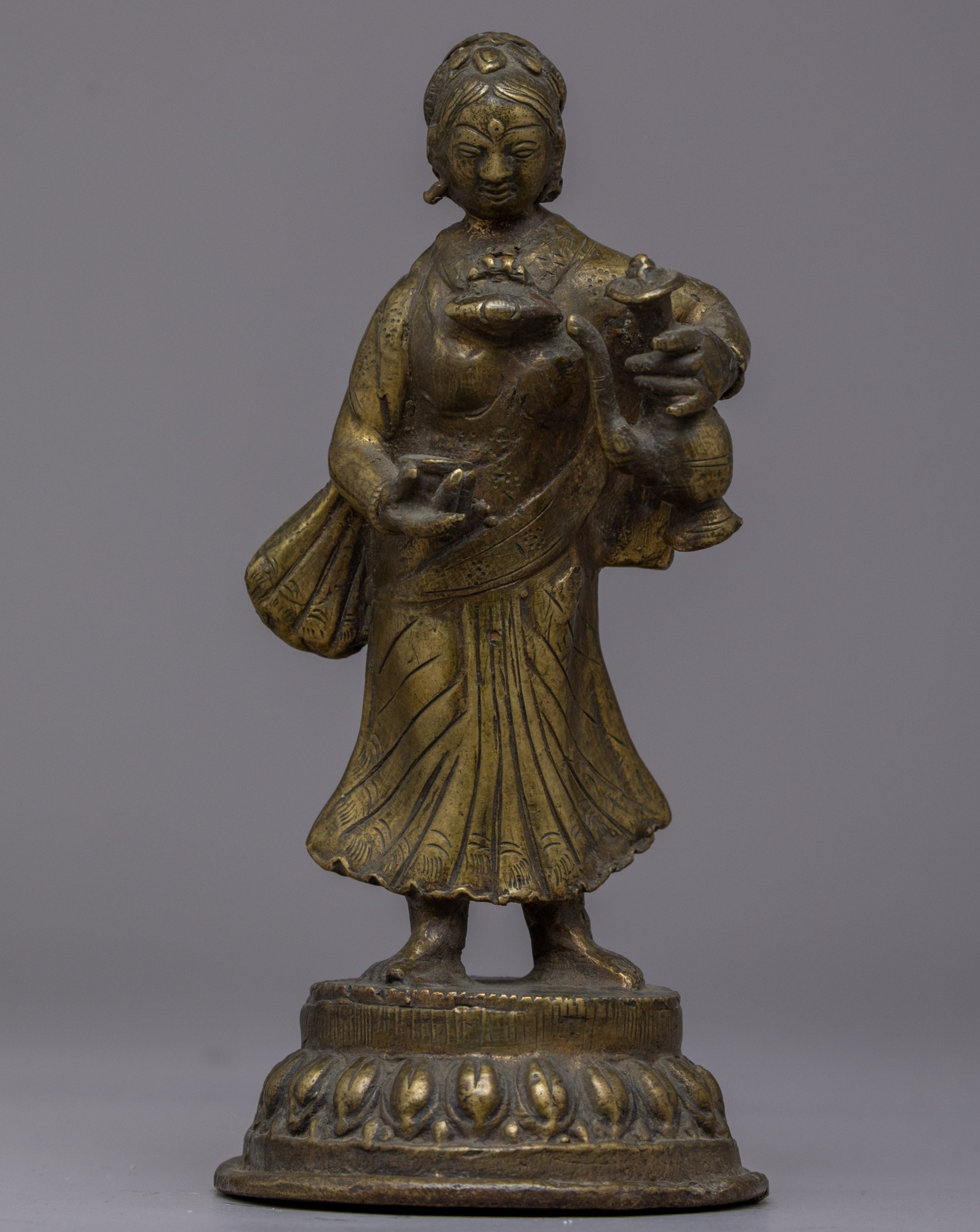 Vintage Nepali Traditional Figurine
